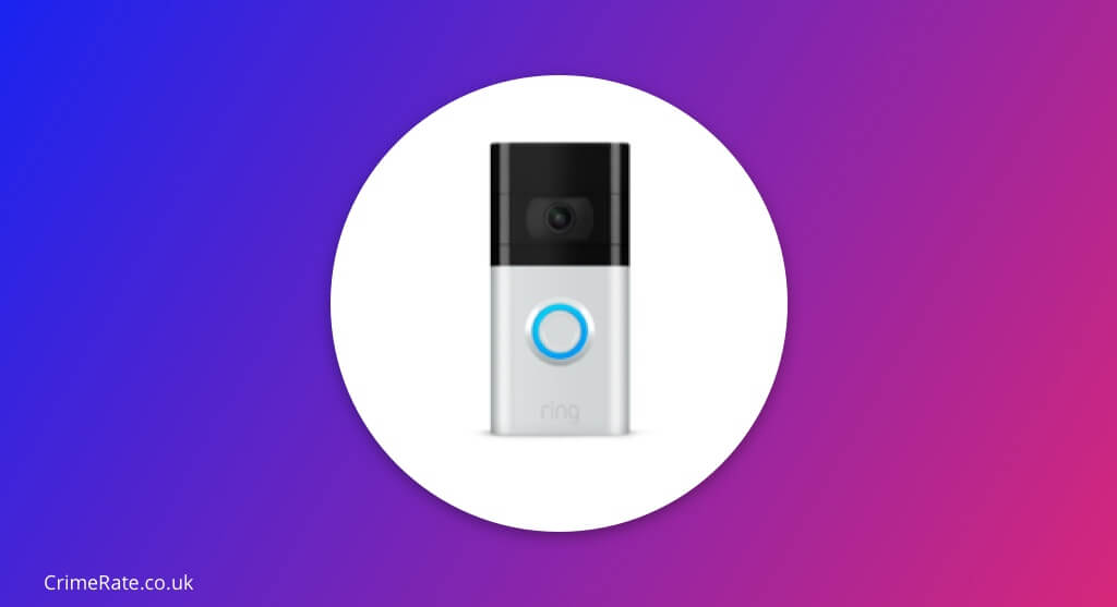 Picture of a Ring doorbell. 