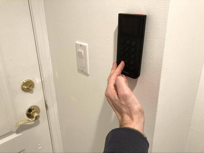 SimpliSafe wireless keypad